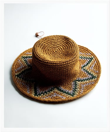 Image 0 of JACQUARD HAT from Zara