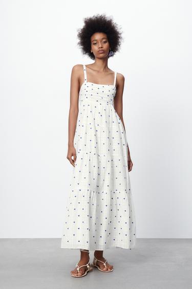 ホワイトドレス レディース 最新コレクション Zara 日本