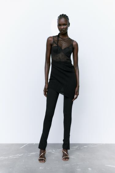 Image 0 of MATCHING LACE BODYSUIT from Zara