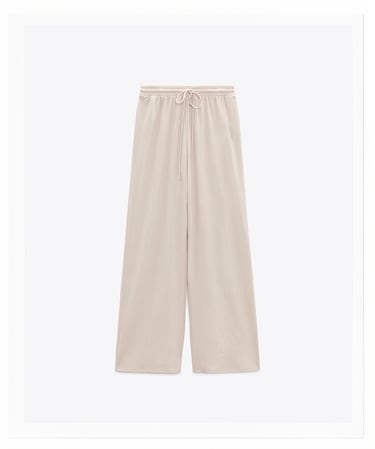 Image 0 of FLOWING TROUSERS from Zara