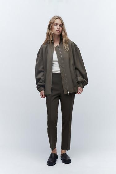 スマートパンツ レディース 最新コレクション Zara 日本