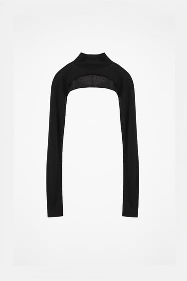 Image 0 of ARM WARMERS WITH TURTLENECK from Zara