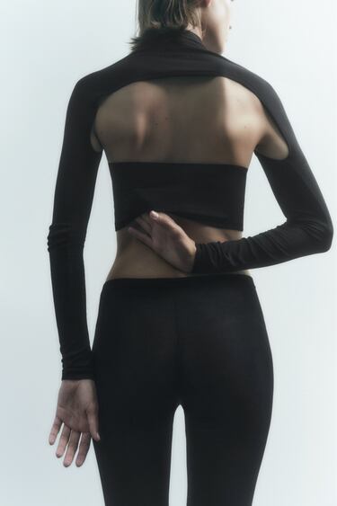 Image 0 of TURTLENECK ARM WARMERS from Zara