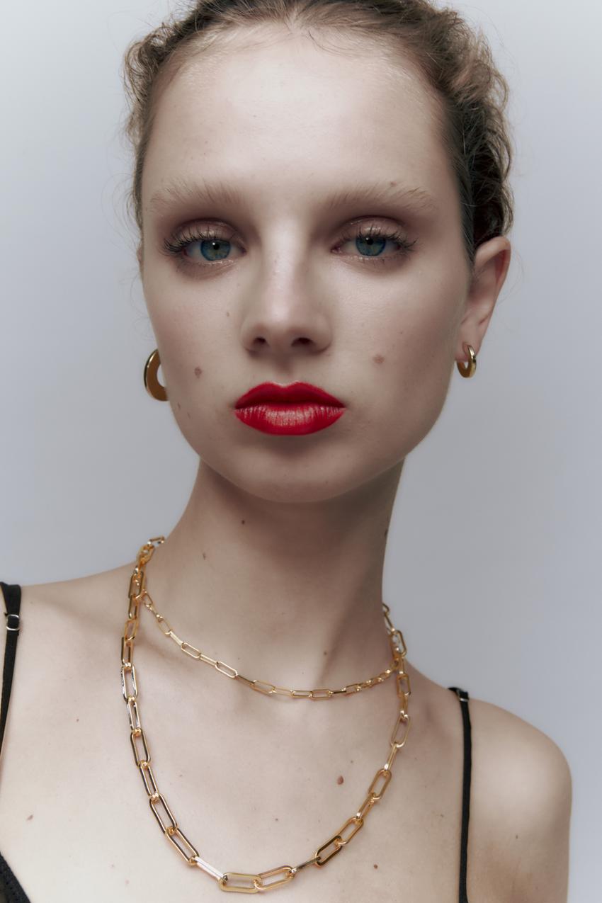 Zara link necklace Clearance
