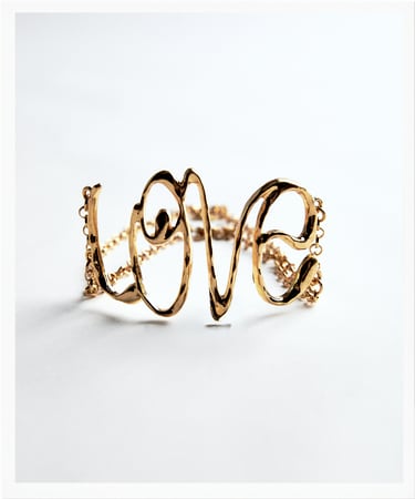 Image 0 of “LOVE” CHOKER from Zara