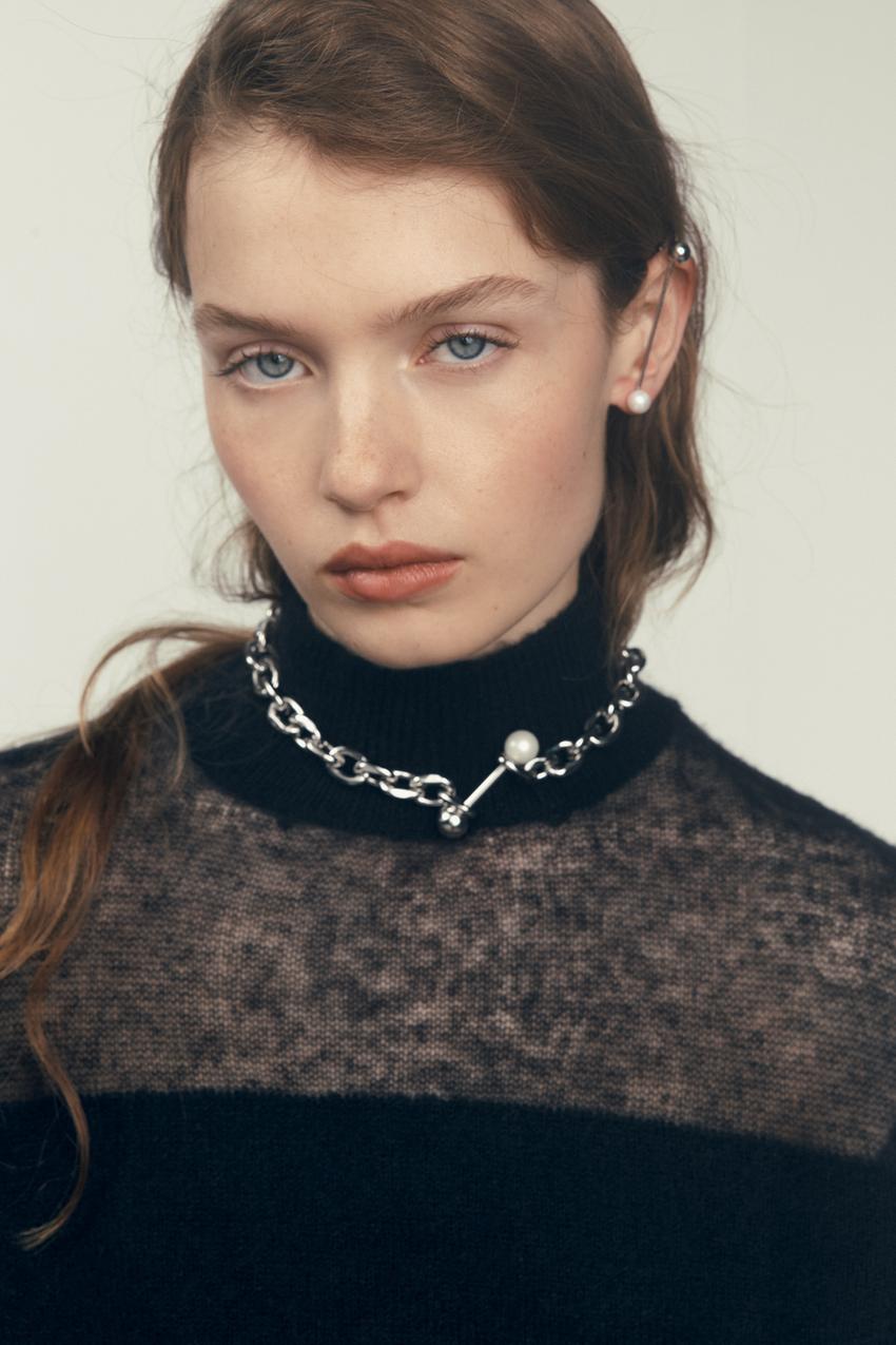 Zara chain necklace Clearance