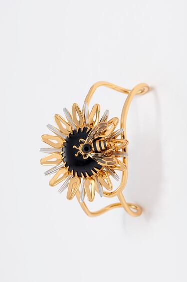 Image 0 of ELIE TOP FLOWER CUFF BRACELET - SPECIAL EDITION from Zara