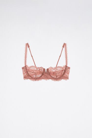 Image 0 of LACE UNDERWIRE BRA from Zara
