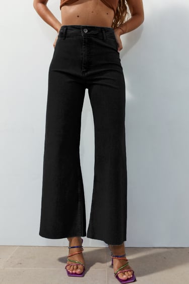 Climatic mountains coach Moon Women's Black Jeans | Explore our New Arrivals | ZARA United States