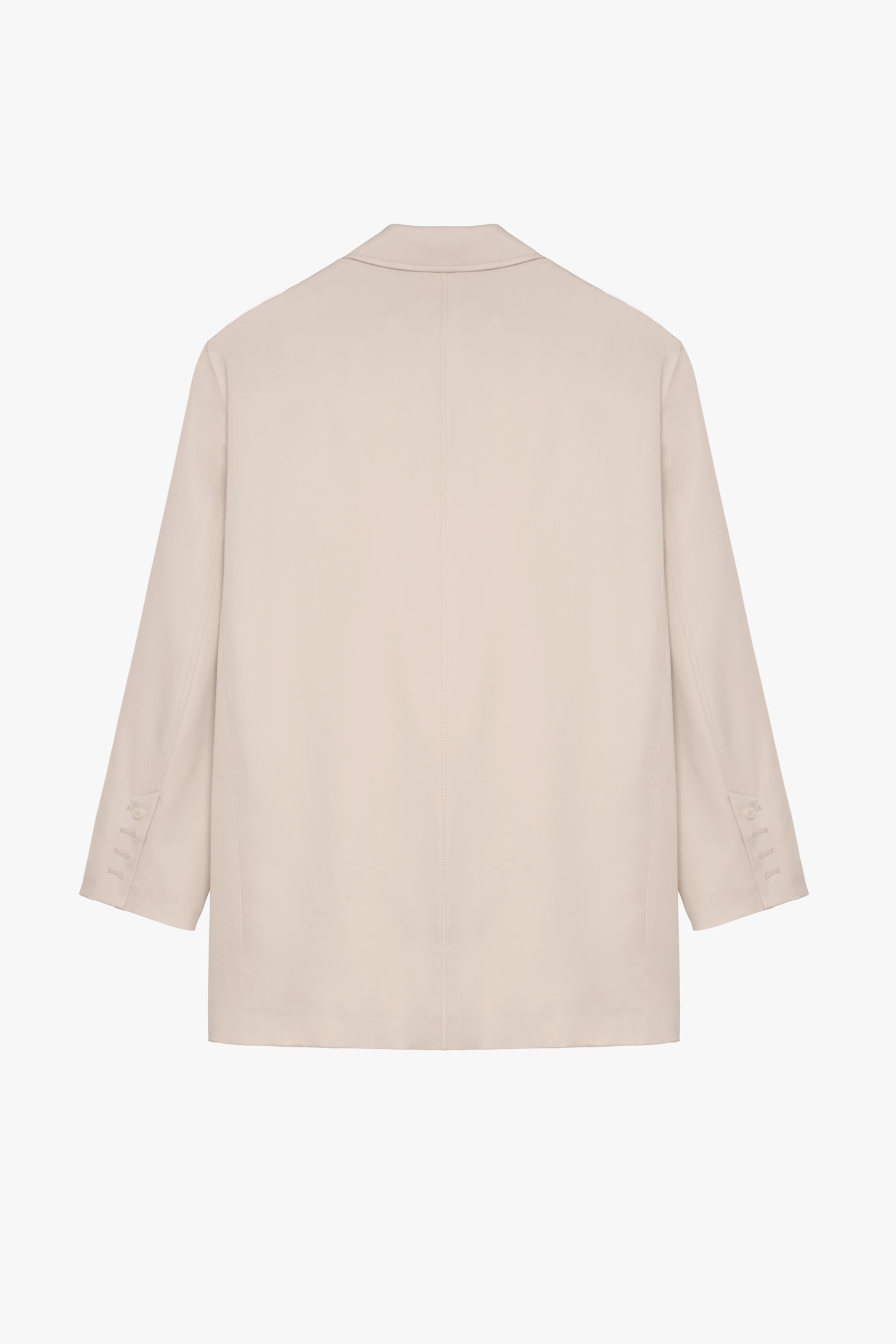 サテン ブレザー KAIA x ZARA - ストーン | ZARA Japan / 日本