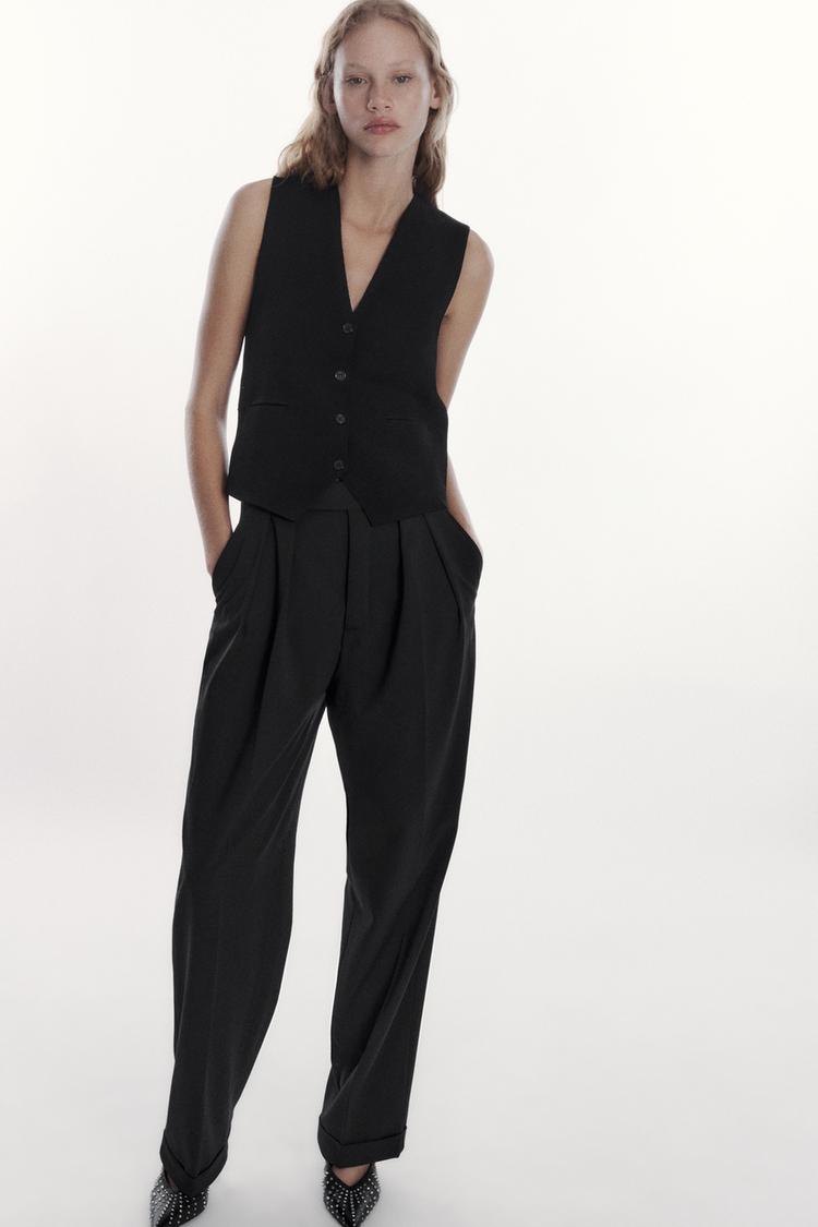 Εικόνα 0 του TAILORED KNIT WAISTCOAT από Zara