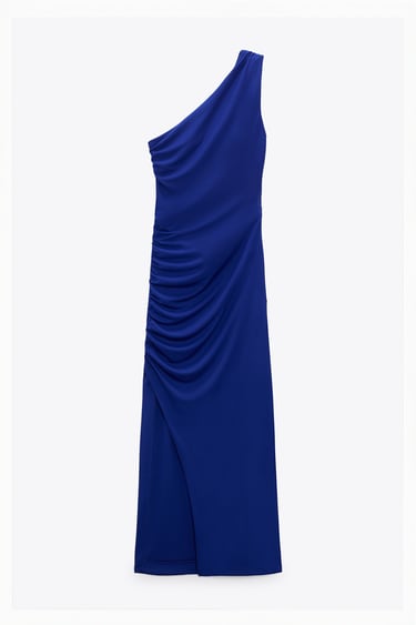 Image 0 of ASYMMETRIC DRESS from Zara