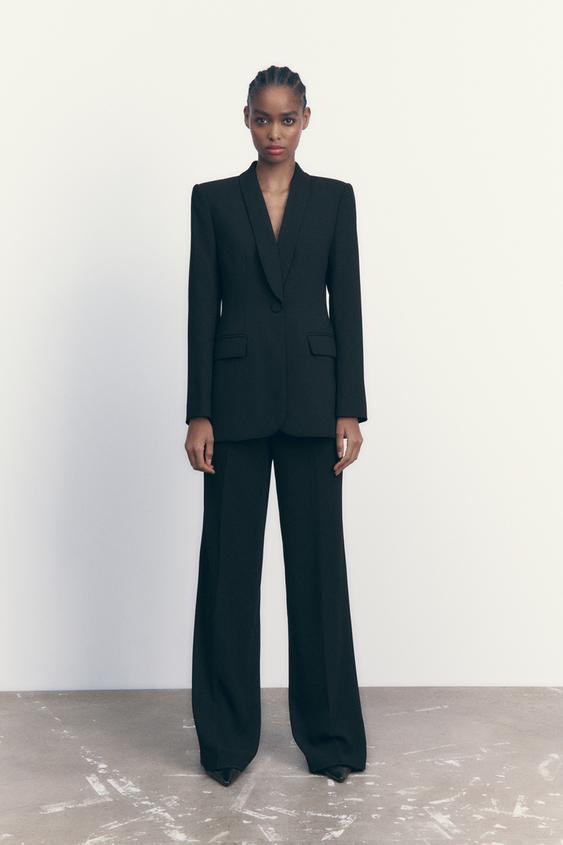Shawl lapel blazer zara Clearance