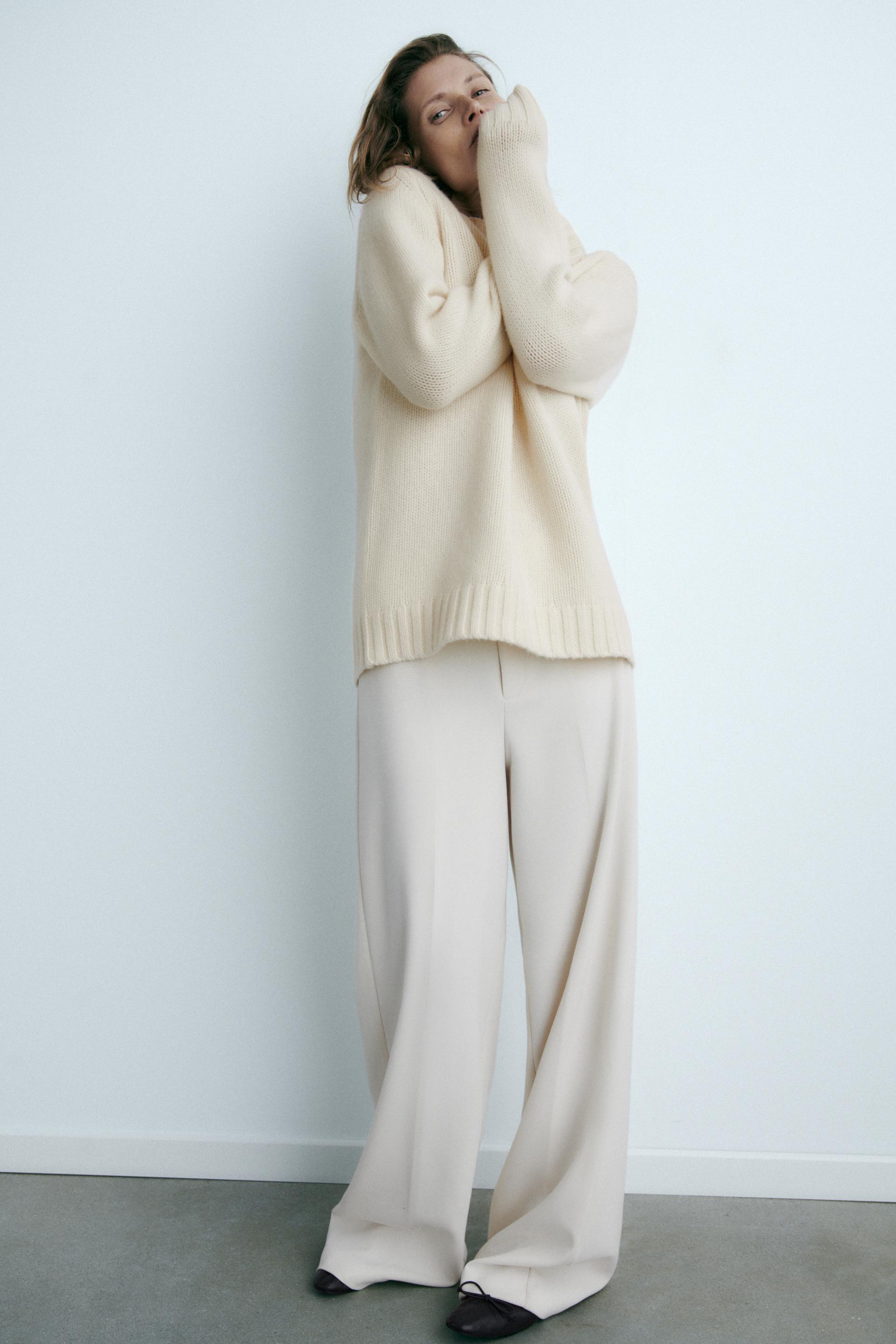 Zara boyfriend sweater Clearance