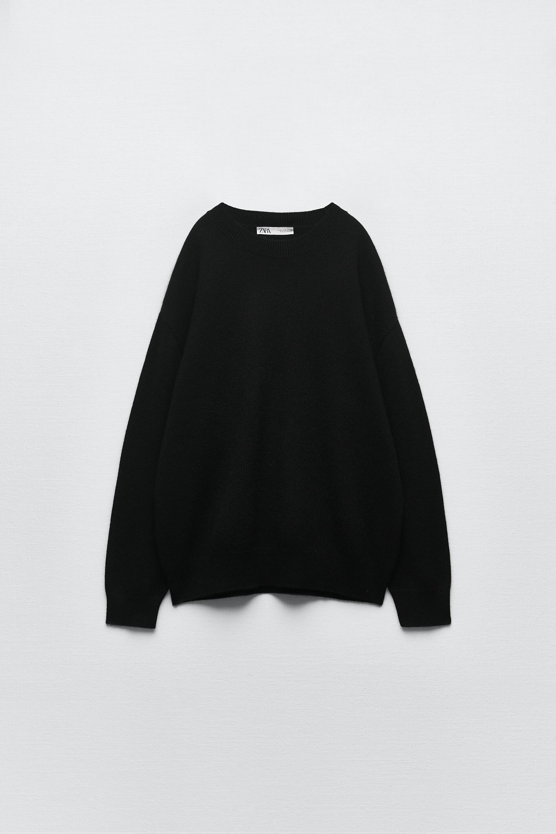 Sweater Trui Dames Zara Kasjmier Trui Dames Zara1