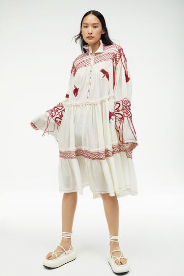 Image 0 of EMBROIDERED DRESS LIMITED EDITION from Zara
