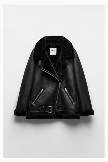 Image 0 of DOUBLE FACED JACKET from Zara