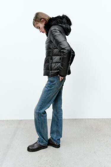 Image 0 of WATER REPELLENT PUFFER JACKET from Zara