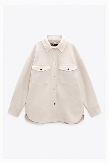 SOFT OVERSHIRT WITH BUTTONS