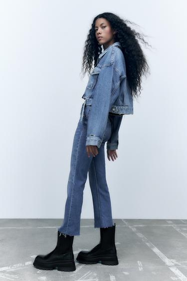 クロップ丈ジーンズ レディース オンラインセール Zara 日本 クロップ丈ジーンズ レディース オンラインセール Zara 日本