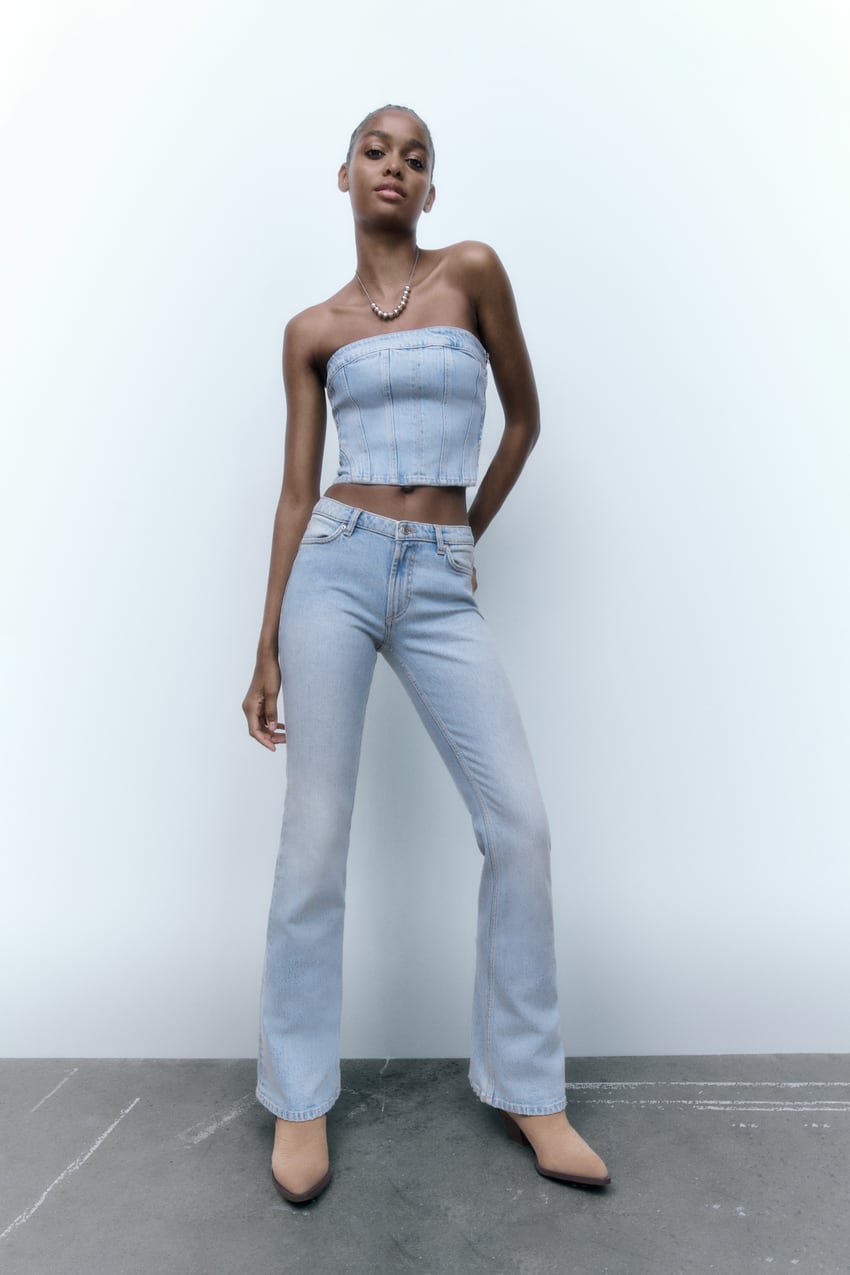 Jeans flare low waist, Collection 2022