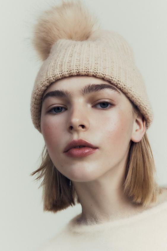 beanie cap zara