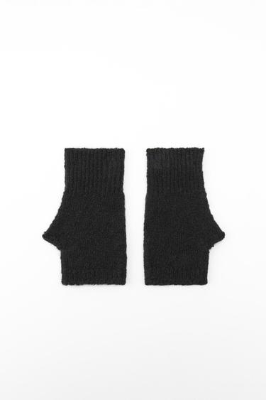 Zara RIBBED SOCKS - Black