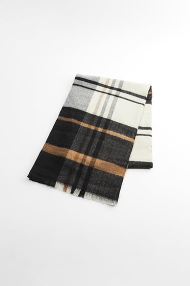 Image 0 of PLAID SCARF from Zara