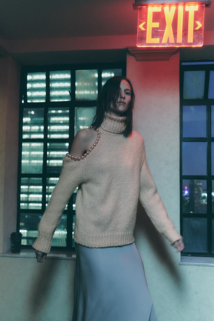 Pull perles zara new arrivals
