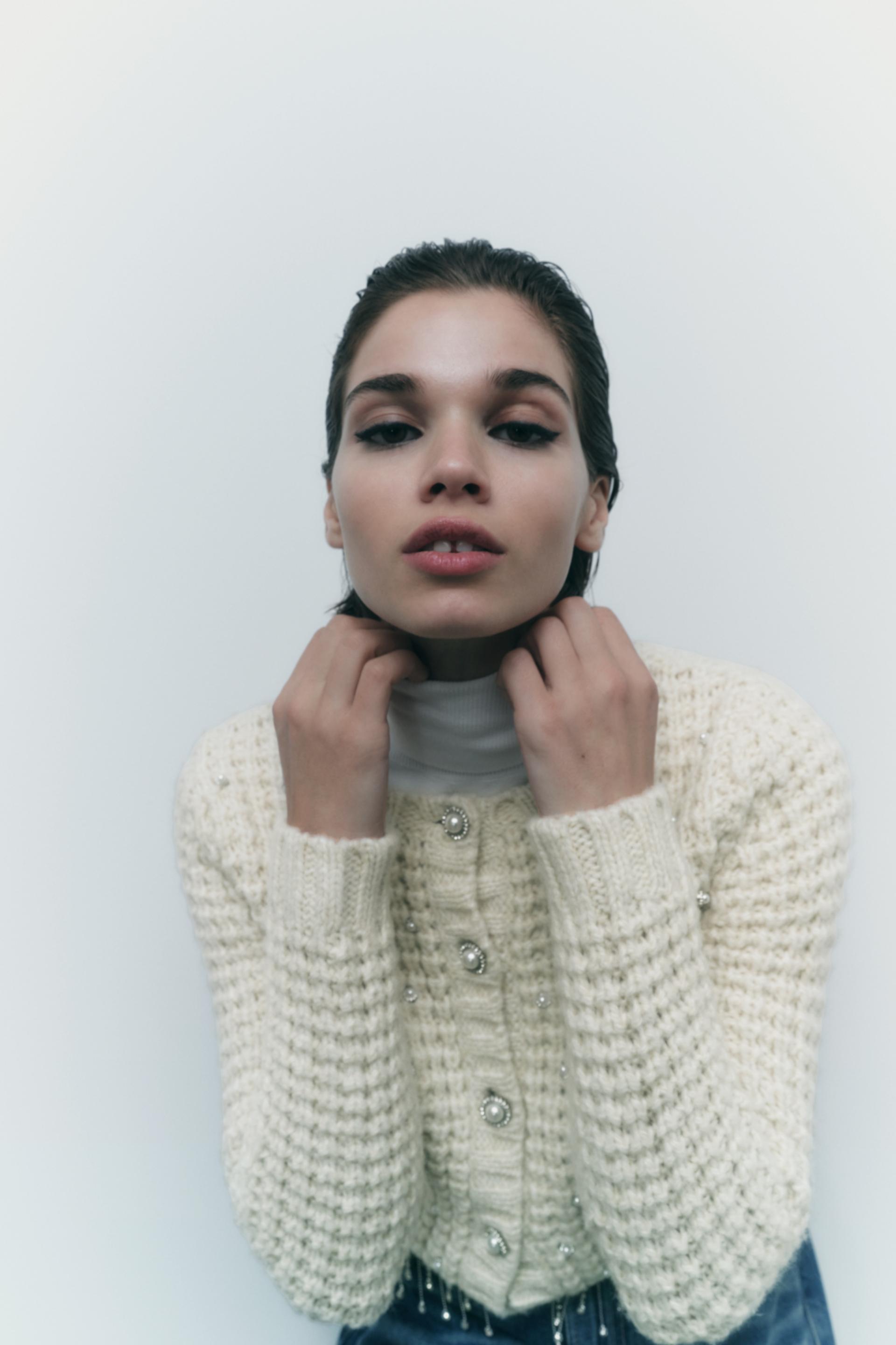 Zara beaded cardigan Clearance