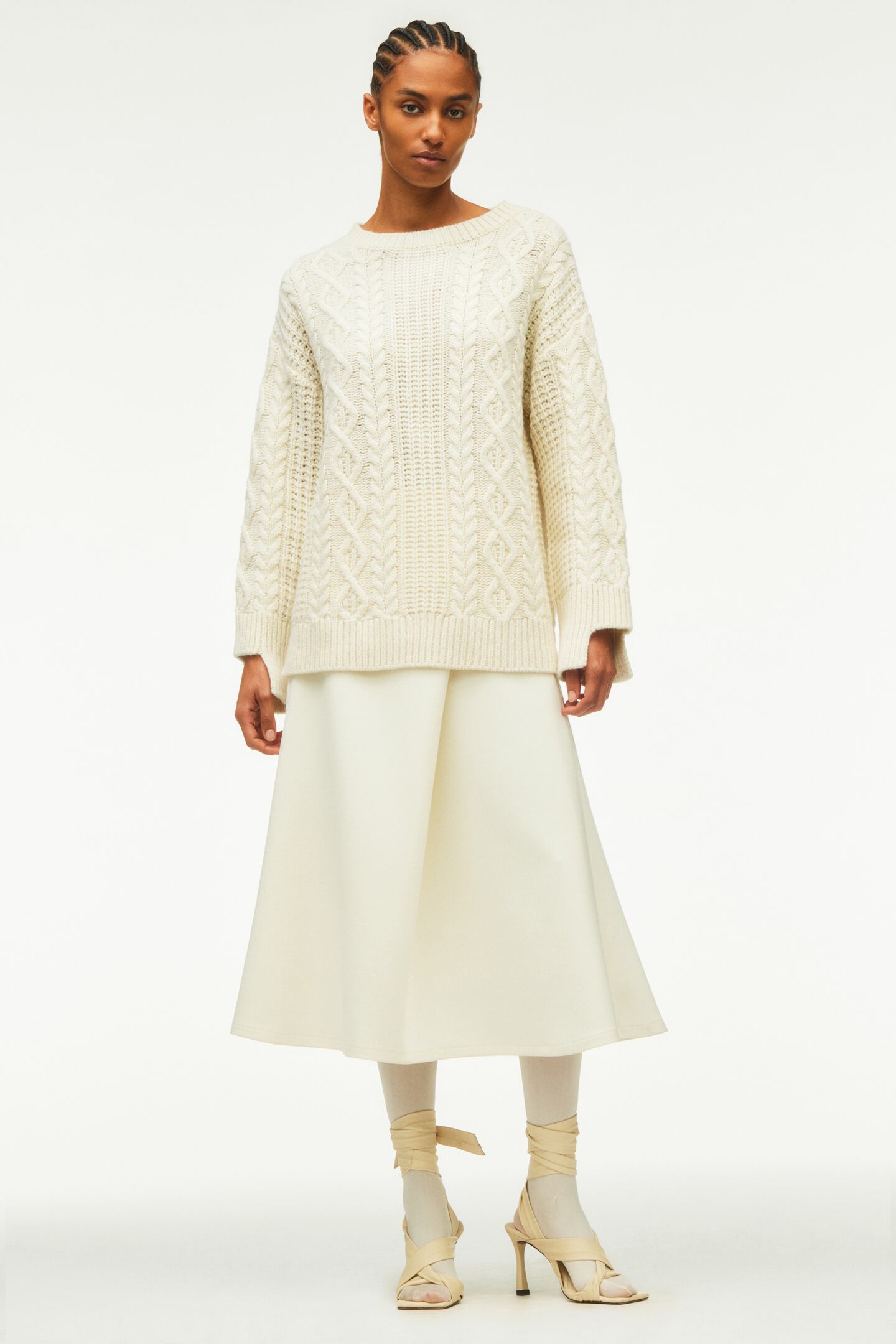 Cable-knit Wool Sweater - Limited Edition ZARA