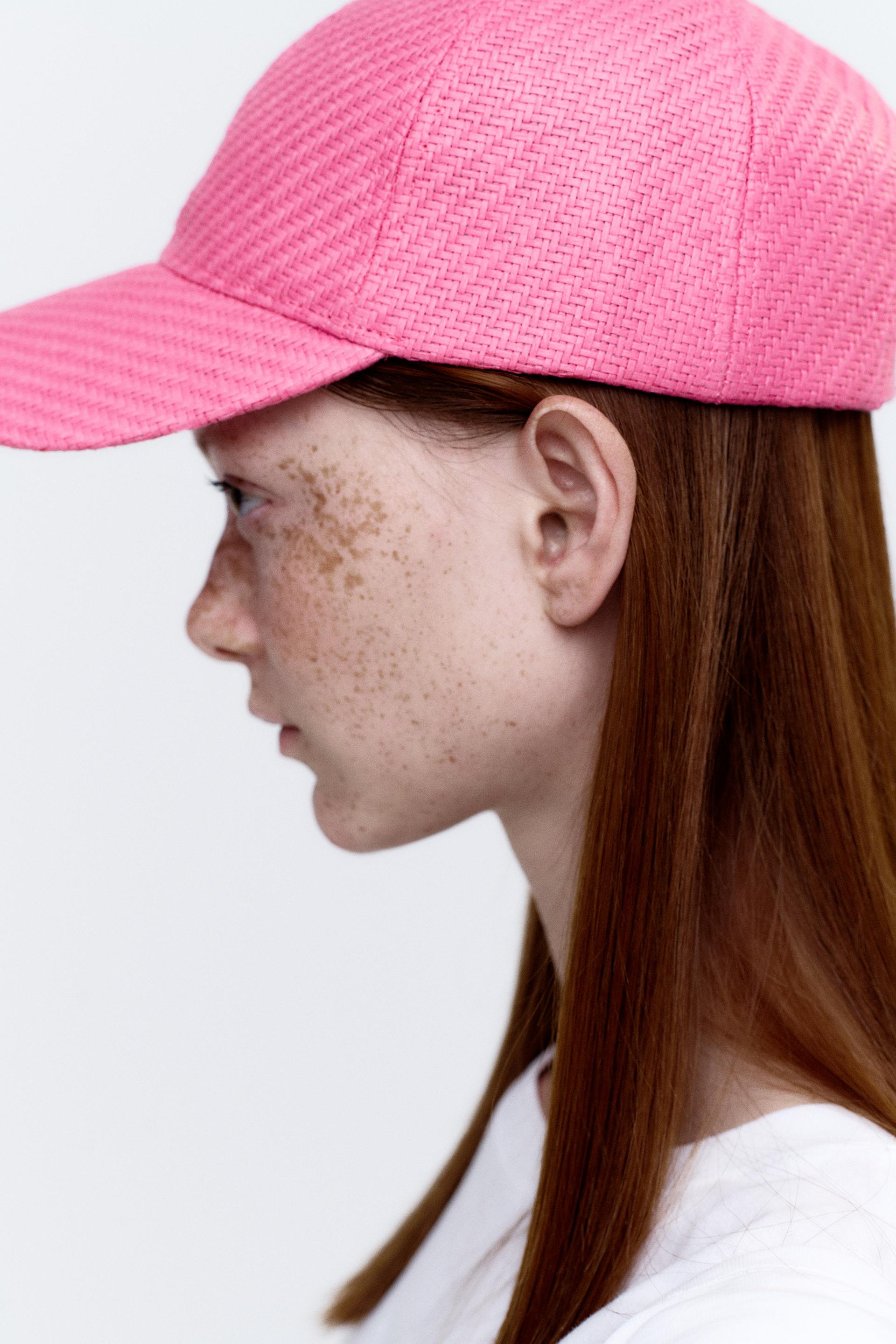 RAFFIA EFFECT CAP - Natural | ZARA 