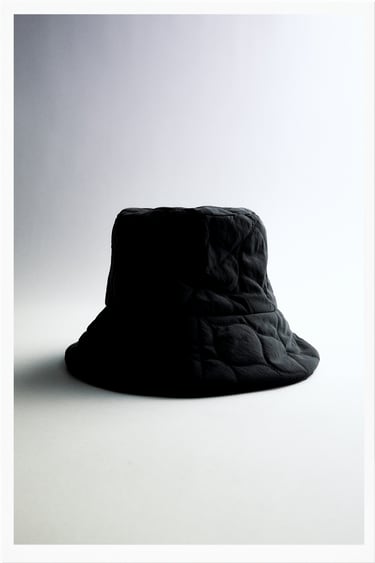 Image 0 of QUILTED BUCKET HAT from Zara