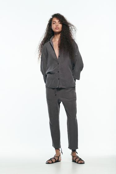 Pantaloni Grigi da Donna | Nuova Collezione Online | ZARA Italia