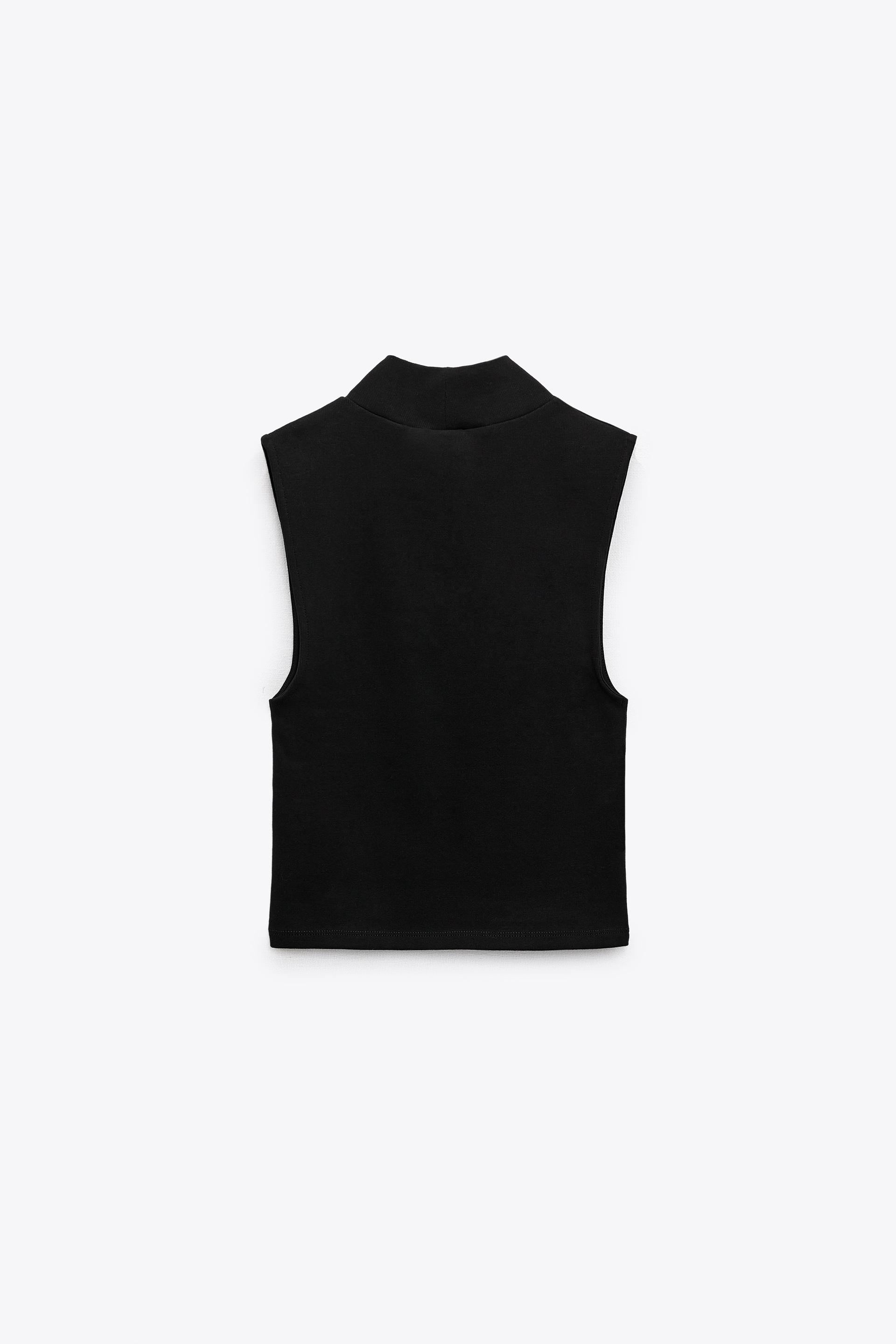 Zara high neck tank Clearance