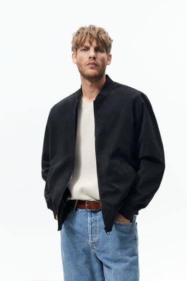 ภาพ 0 จาก เสื้อแจ็คเก็ตบอมเบอร์เบสิค จาก Zara