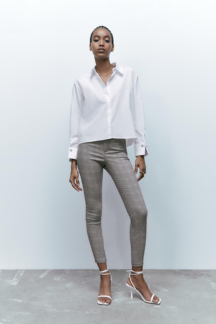 White zara leggings clearance