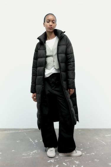 Image 0 of PACKABLE QUILTED COAT from Zara