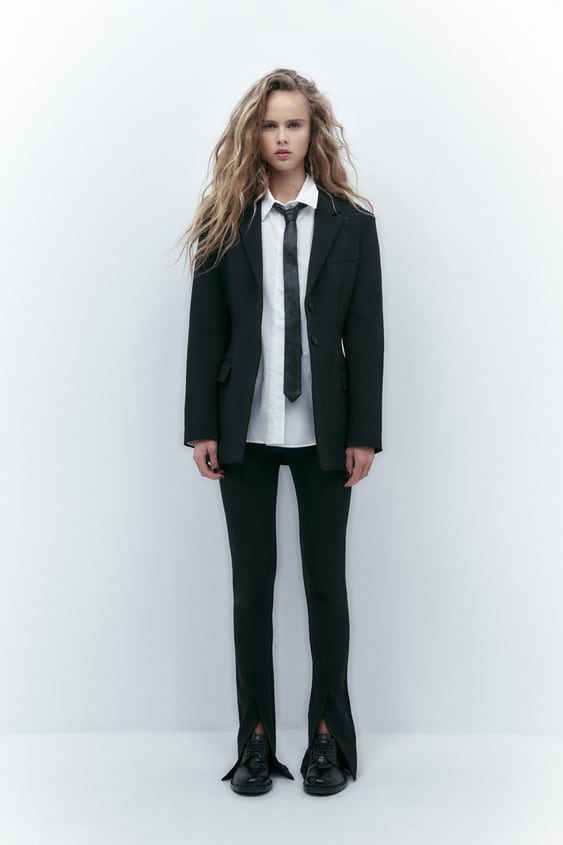 LONG FITTED BLAZER