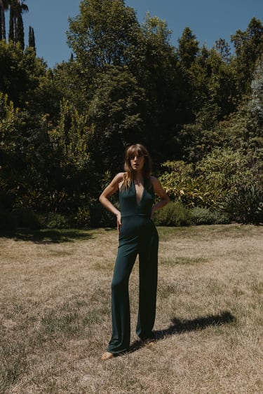 Image 0 of LONG JUMPSUIT from Zara