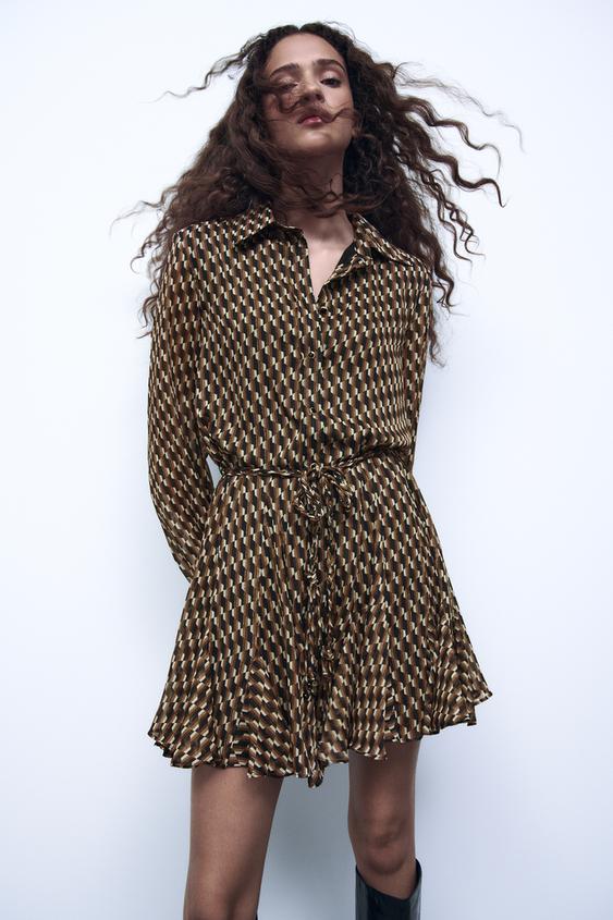 花柄ミニワンピース マルチカラ Zara Japan 日本 花柄ミニワンピース マルチカラ Zara Japan 日本