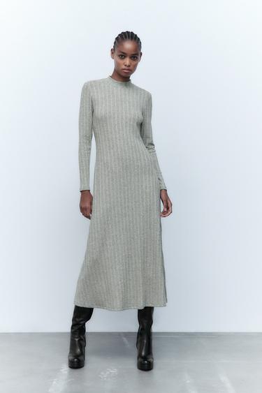 グリーンワンピース ワンピース ジャンプスーツ Woman Zara 日本 グリーンワンピース ワンピース ジャンプスーツ Woman Zara 日本