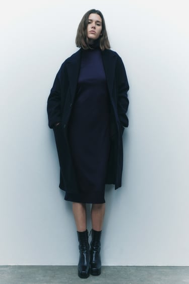 Image 0 of OVERSIZED COAT WITH POCKETS from Zara