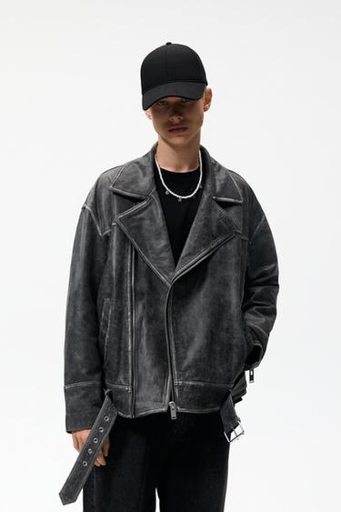 騎士風外套外套夾克男士 Zara 中國台灣 騎士風外套外套夾克男士 Zara 中國台灣