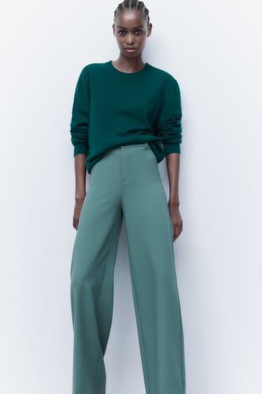 Image 0 of FULL LENGTH TROUSERS from Zara