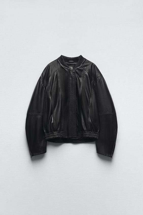Εικόνα 2 του ΔΕΡΜΑΤΙΝΟ BOMBER LIMITED EDITION από Zara