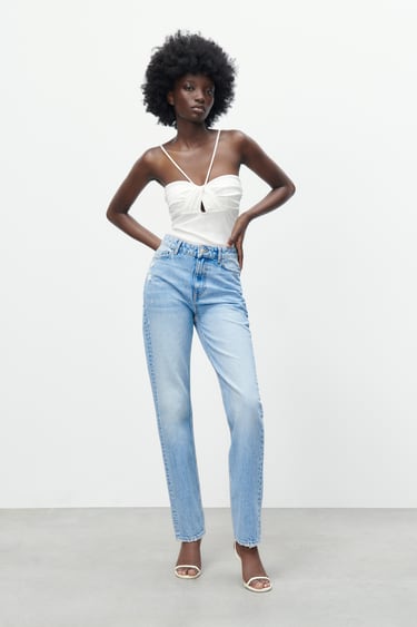 Z1975 HIGH-RISE STRAIGHT JEANS