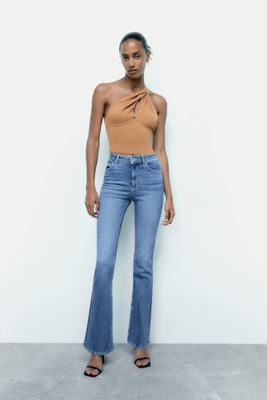 Image 0 of JEANS Z1975 HIGH RISE FLARE from Zara