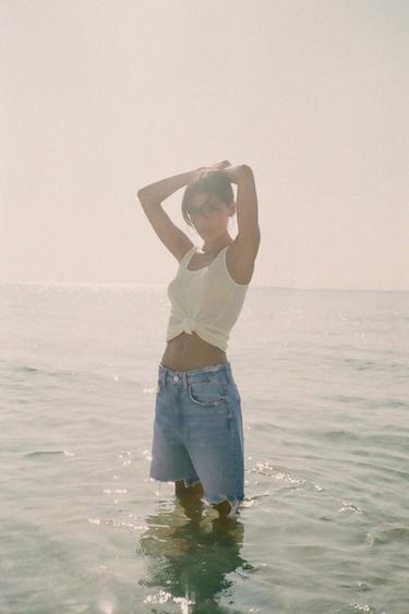 Shorts in Denim da Donna | Nuova Collezione Online | ZARA Italia