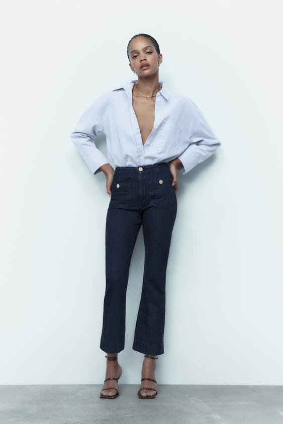 Z1975 high rise mini flare jeans Clearance